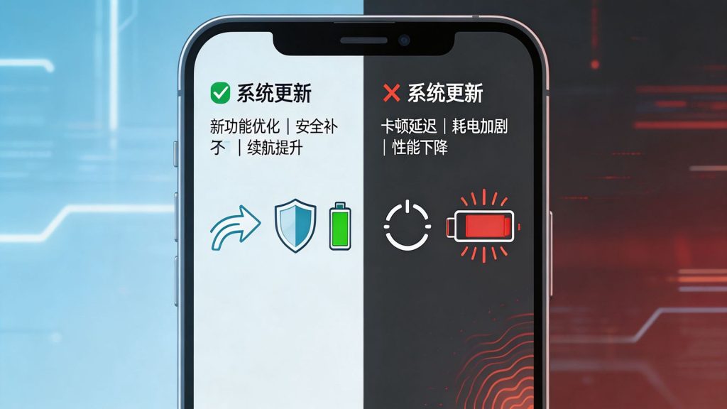手机系统更新后更卡还是更流畅？揭开 
